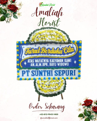 Papan Bunga Duka di Aceh Timur