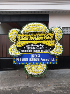 Papan Bunga Duka di Aceh Timur