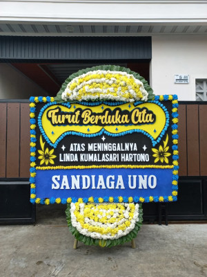 Papan Bunga Duka di Aceh Timur